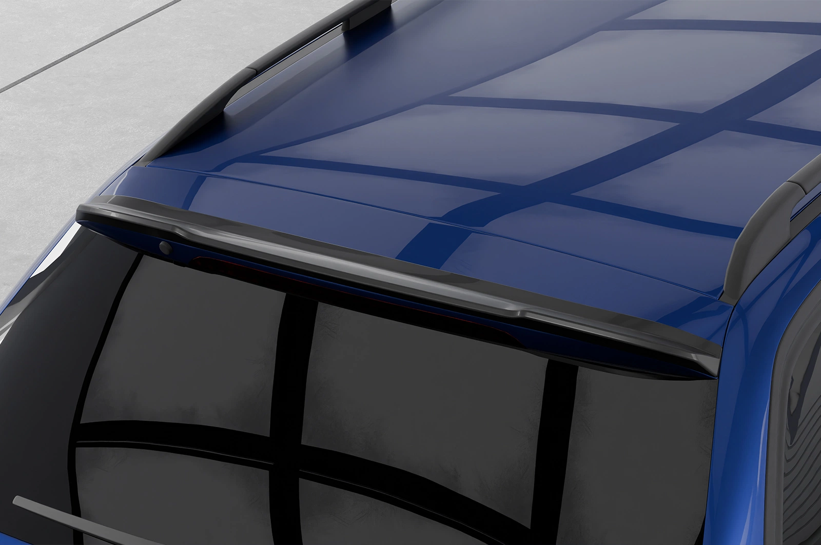Achterspoiler BMW 3er E46 glans zwart