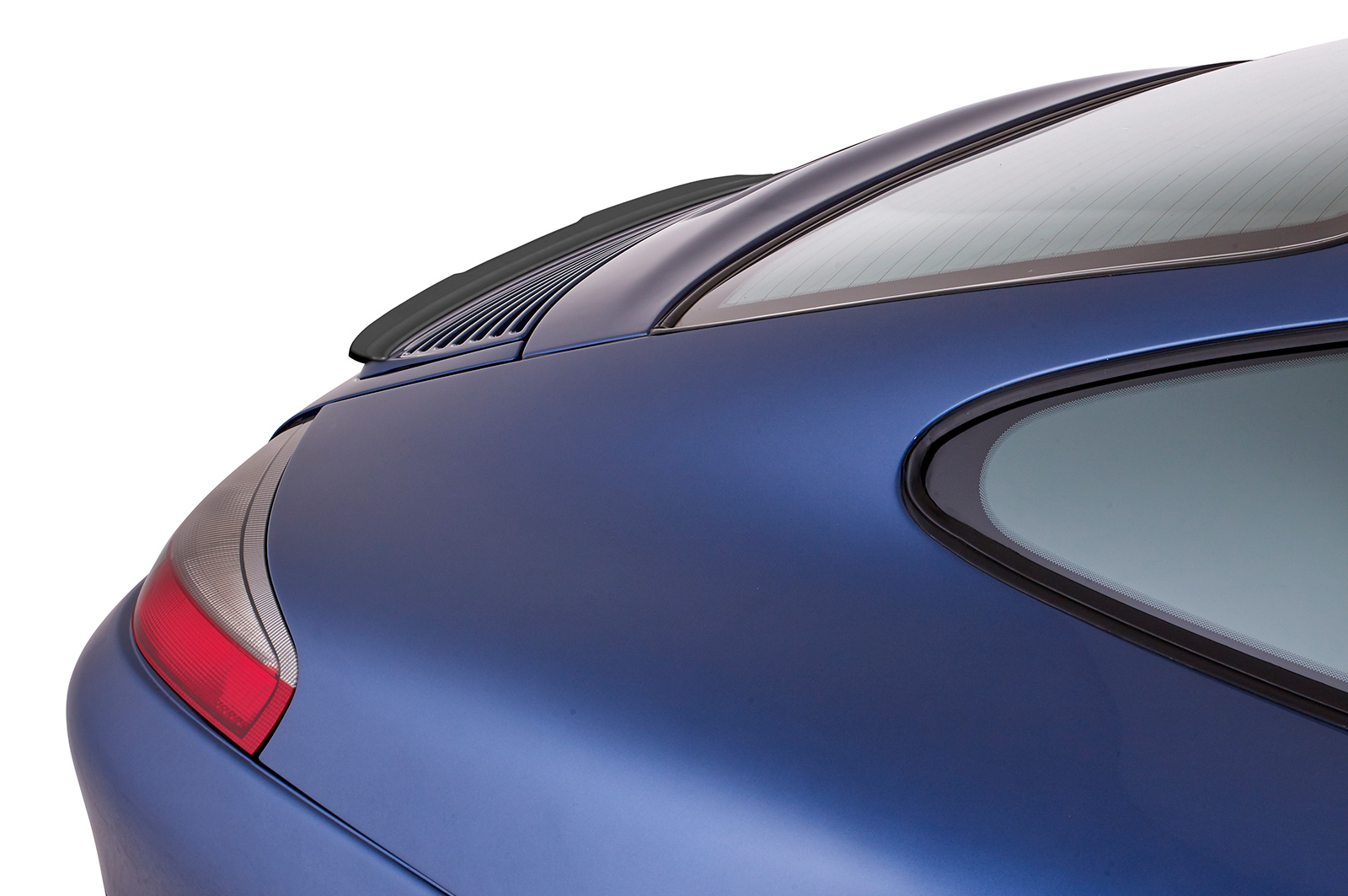 Spoiler Porsche 911/996 CSR glans Zwart