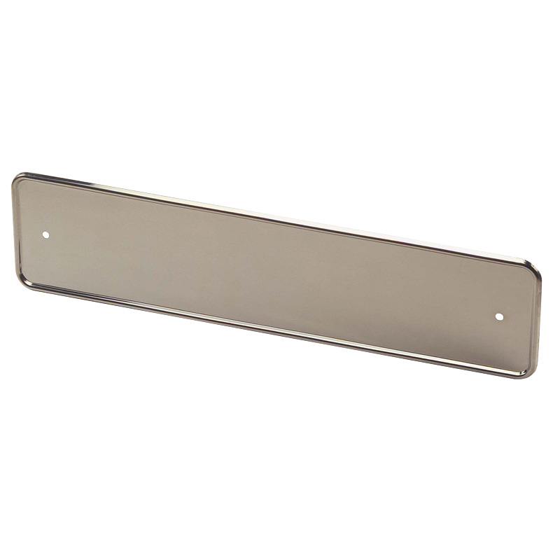 Nummerplaathouder chroom