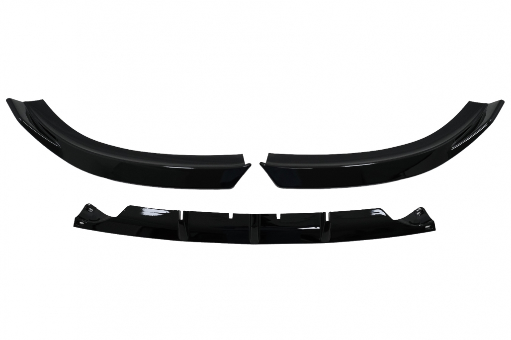 Voorspoiler BMW M3 E92 E93 (2006-2009) Glans Zwart