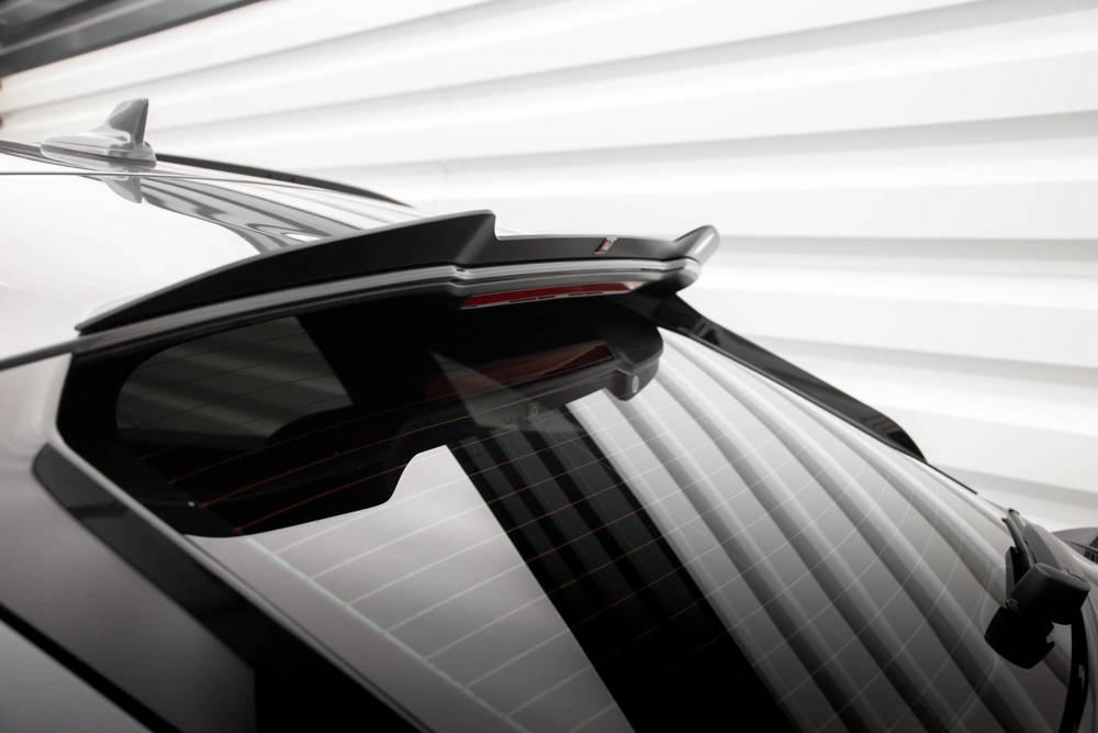Spoiler Audi Q5 S-Line & SQ5 Sportback Facelift 2020 - Maxton Glans Zwart