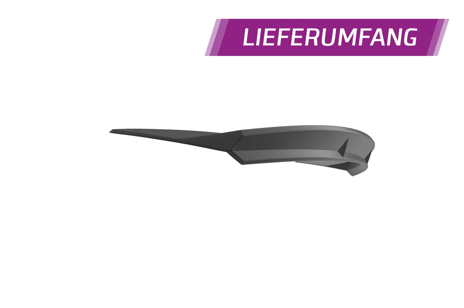 Achterspoiler Audi TT / TTS (FV/8S) Glans Zwart (2014–) CSR