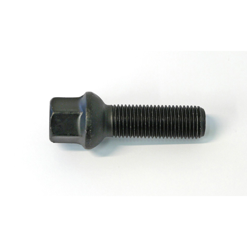 H&R Wheel bolt Round-Head R13 M14x1.5 - Length 33mm - Black VAG