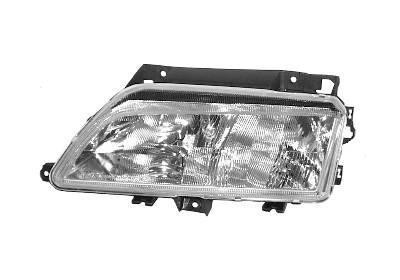 koplamp, H1+H1, rechts, 01/1998-Citroen Xantia, 1993-2001