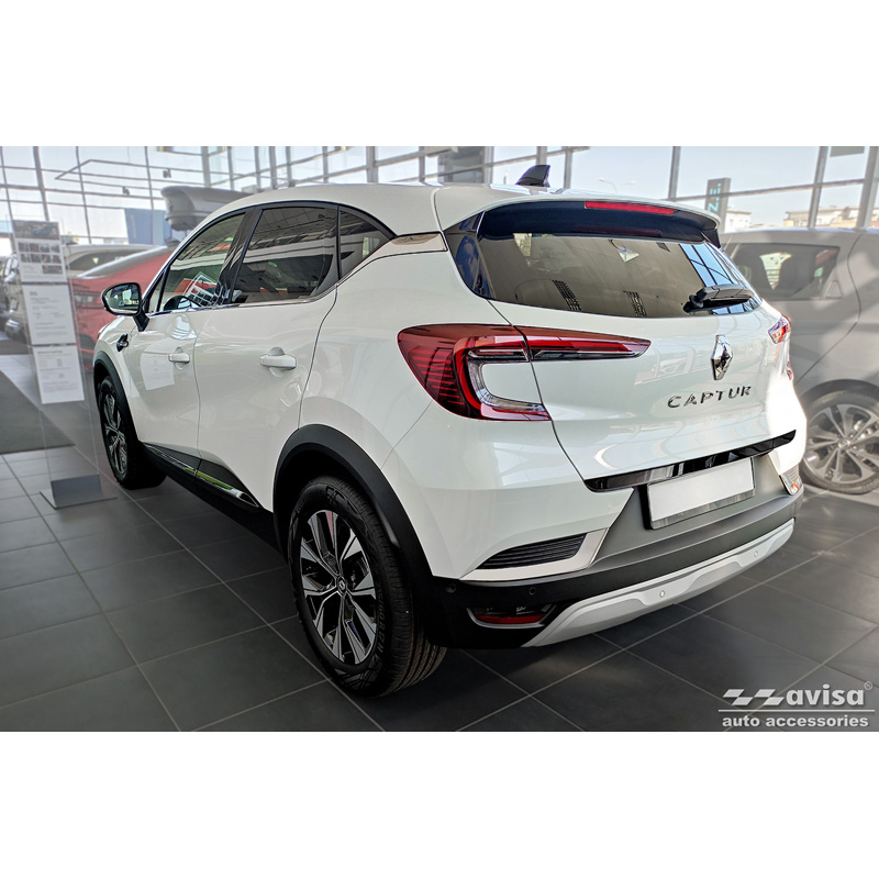 Zwart Chroom RVS Kofferbak Sierlijst  Renault Captur II 2019- & Mitsubishi ASX II 2023-