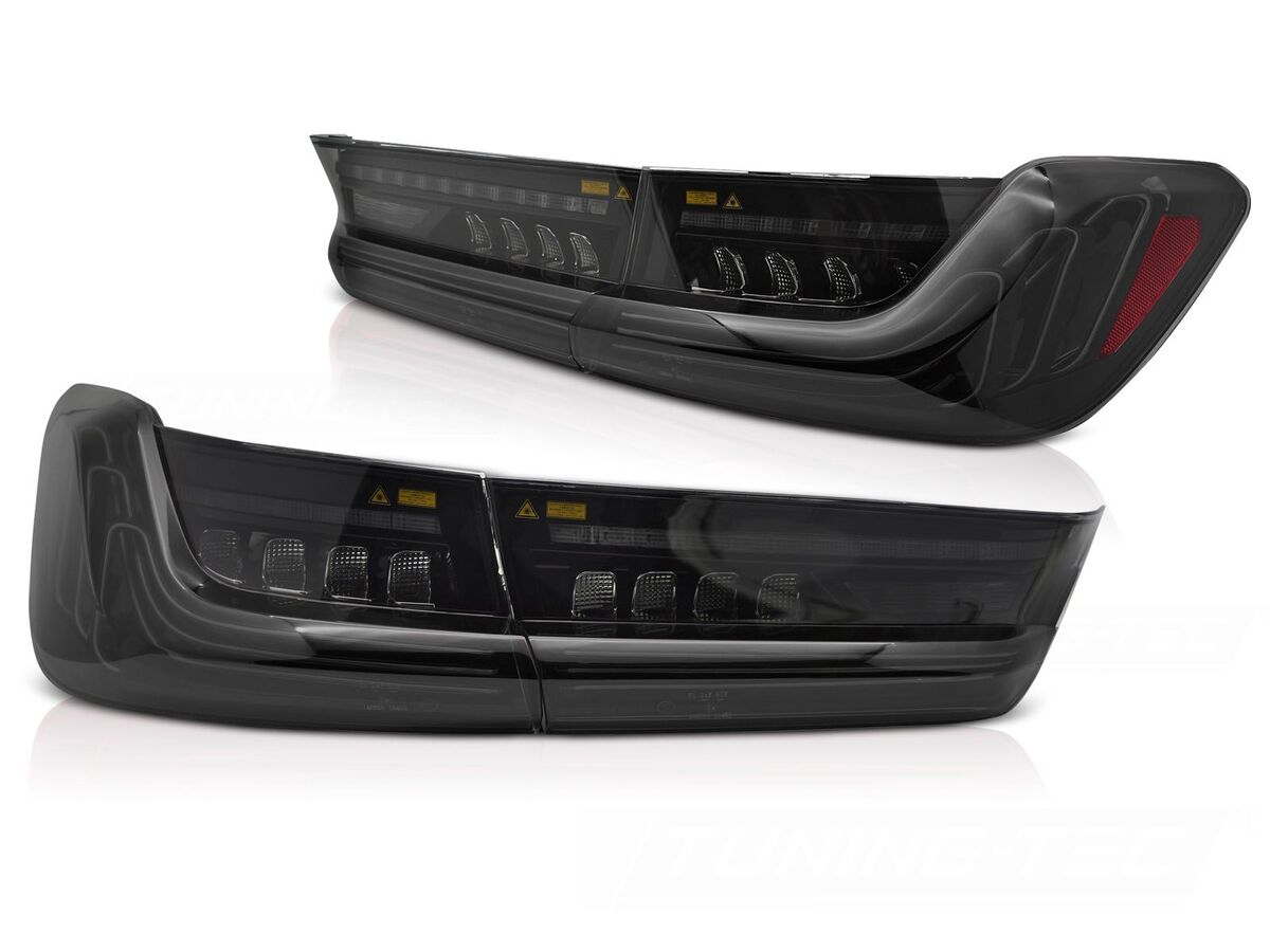 Achterlichten BMW 3 Serie G20 Laser Look 18-22 Zwart