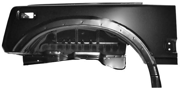 Voorscherm links SAMURAI 413 86-89 COMPLEET met Wielschermrand 5
