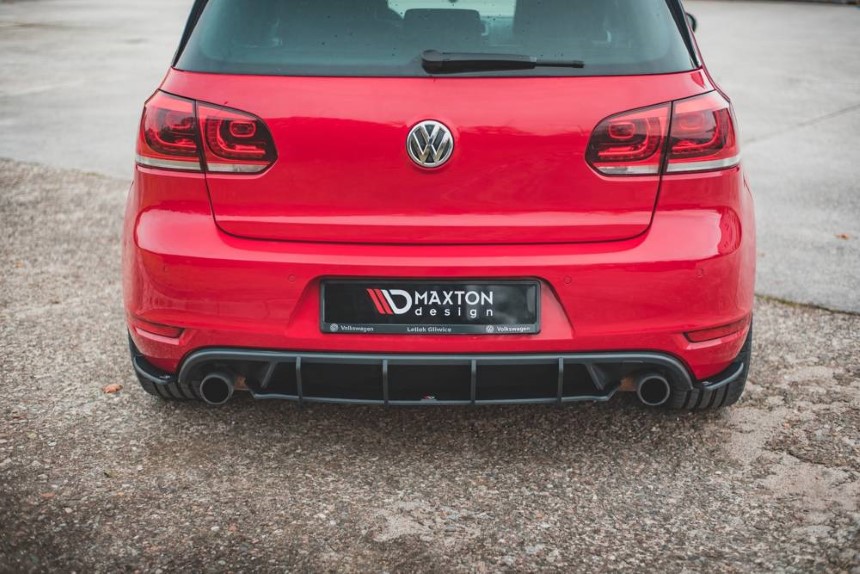 Achterzijde skirts VW Golf 6 GTI Maxton Design duurzaam