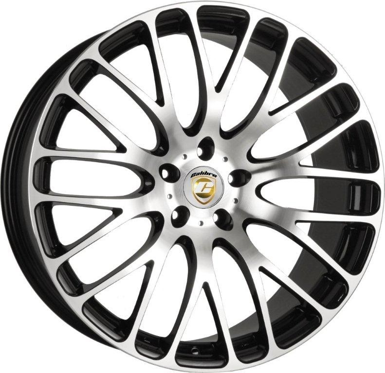 Velgen Calibre Altus 10x22 5x120 Black/Polished face
