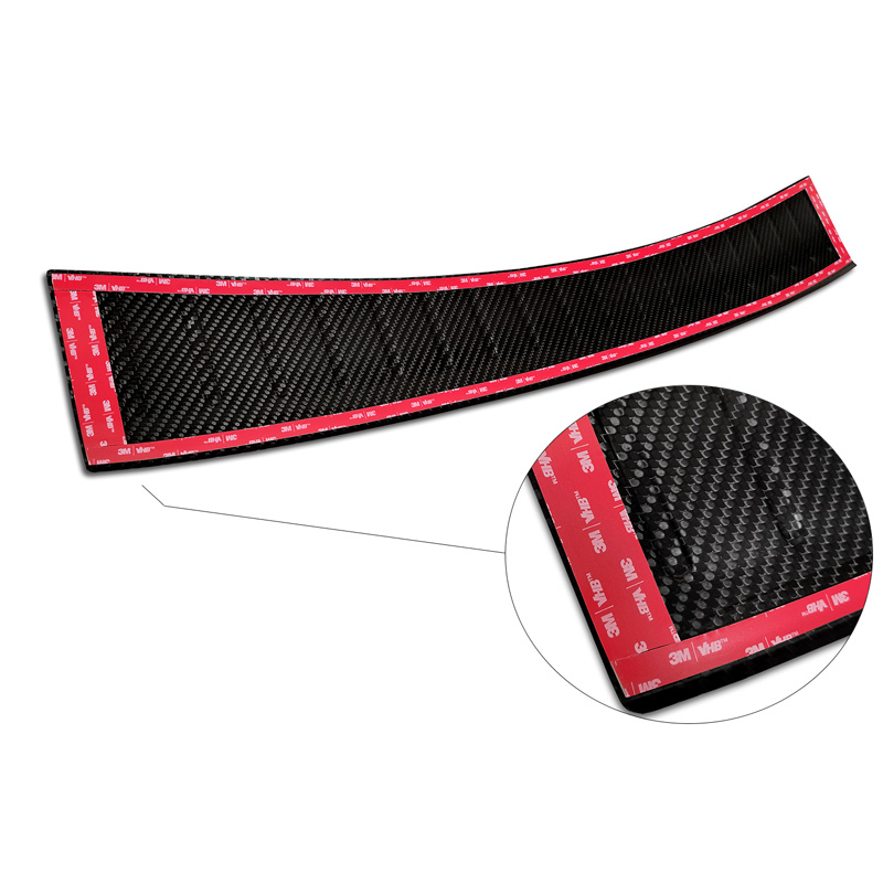 Echt 3D Carbon Achterbumperprotector  Peugeot 508 I SW 2011-2014 & Facelift 2014-2018 'Ribs'
