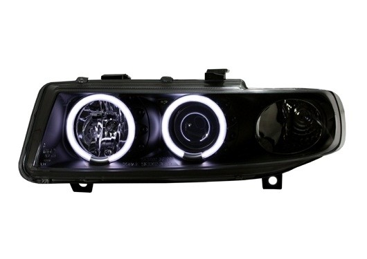Faros Seat Leon 1M Angel Eyes Ice CCFL