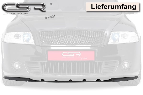 Cupspoilerlip Glossy Skoda Octavia RS 1Z CSL029-G