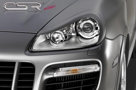Koplampspoilers Porsche Cayenne I