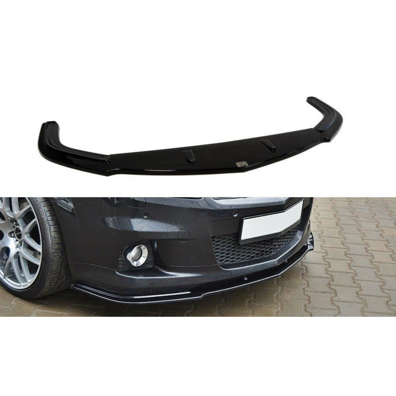 Voorspoiler Opel Zafira B OPC Carbon Look