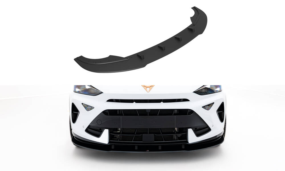 Street Pro Voorspoiler Cupra Formentor MK1 Facelift Maxton Glanzend zwart