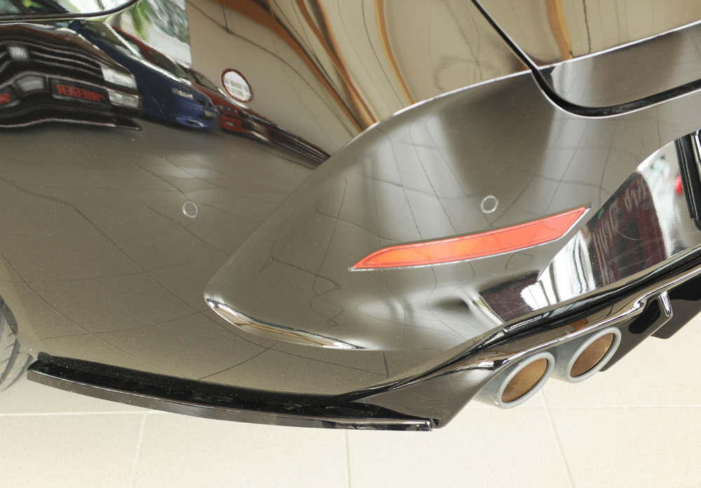 Achterzijdiffusers voor Originele Cupra León KL (06.24-) glans zwart