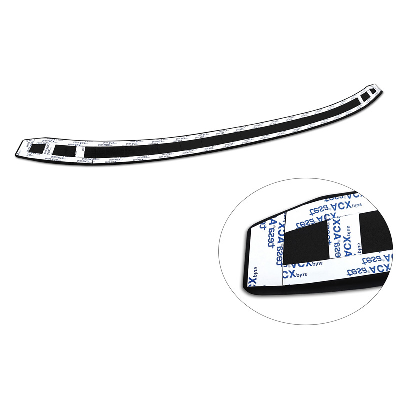 Matzwart RVS Achterbumperprotector  BMW i3 (i01) 2013-2017 & FL 2017-2022 'Ribs'
