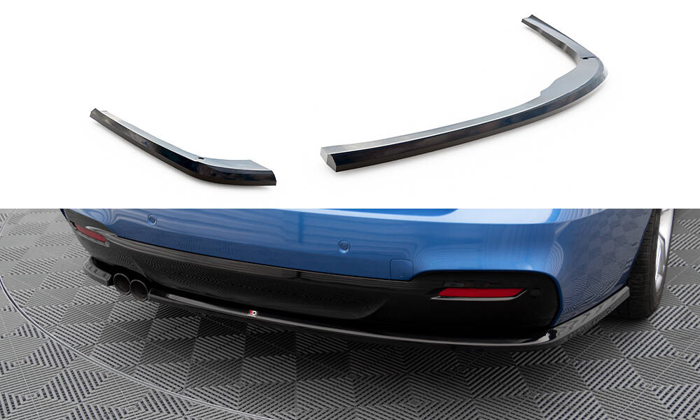 Diffuser BMW 3 Serie M Pakket GT F34 FL Maxton Glans Zwart