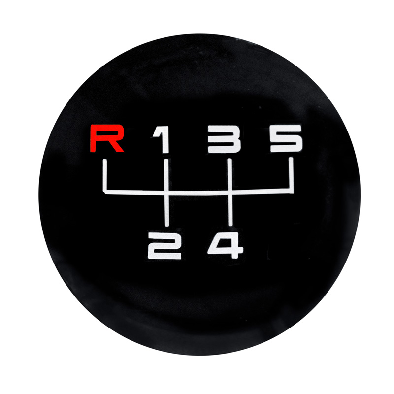Simoni Racing Pookknop Rev - Zwart incl. 3 Schakelpatronen