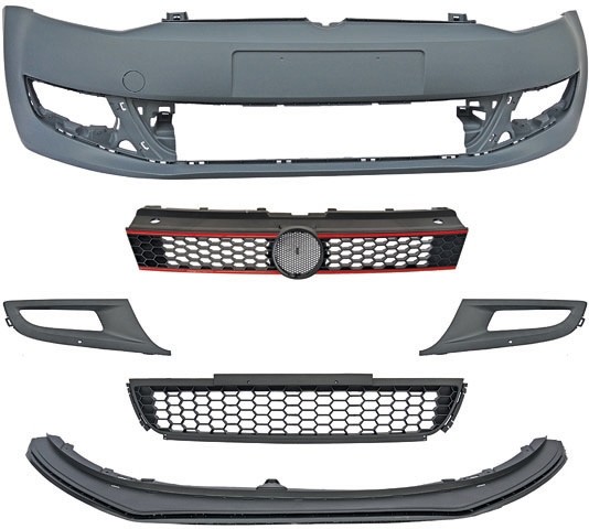 VoorBumper VW Polo 6R GTI look