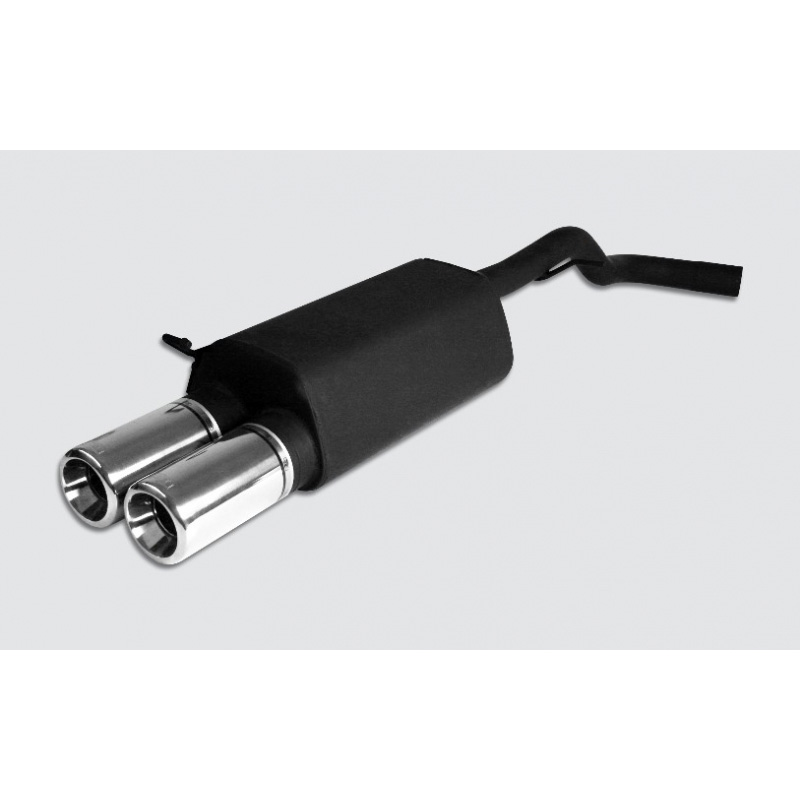 Sportuitlaat  Volkswagen Golf IV HB 1.4i 55kW/1.6i 74/75/77kW/1.8i 20V 92kW/1.8T 110kW/2.0i 85kW/1.9SDI 50kW/1.9TDI 66/74/81/85/96/110kW 1997-2004 2x 80mm