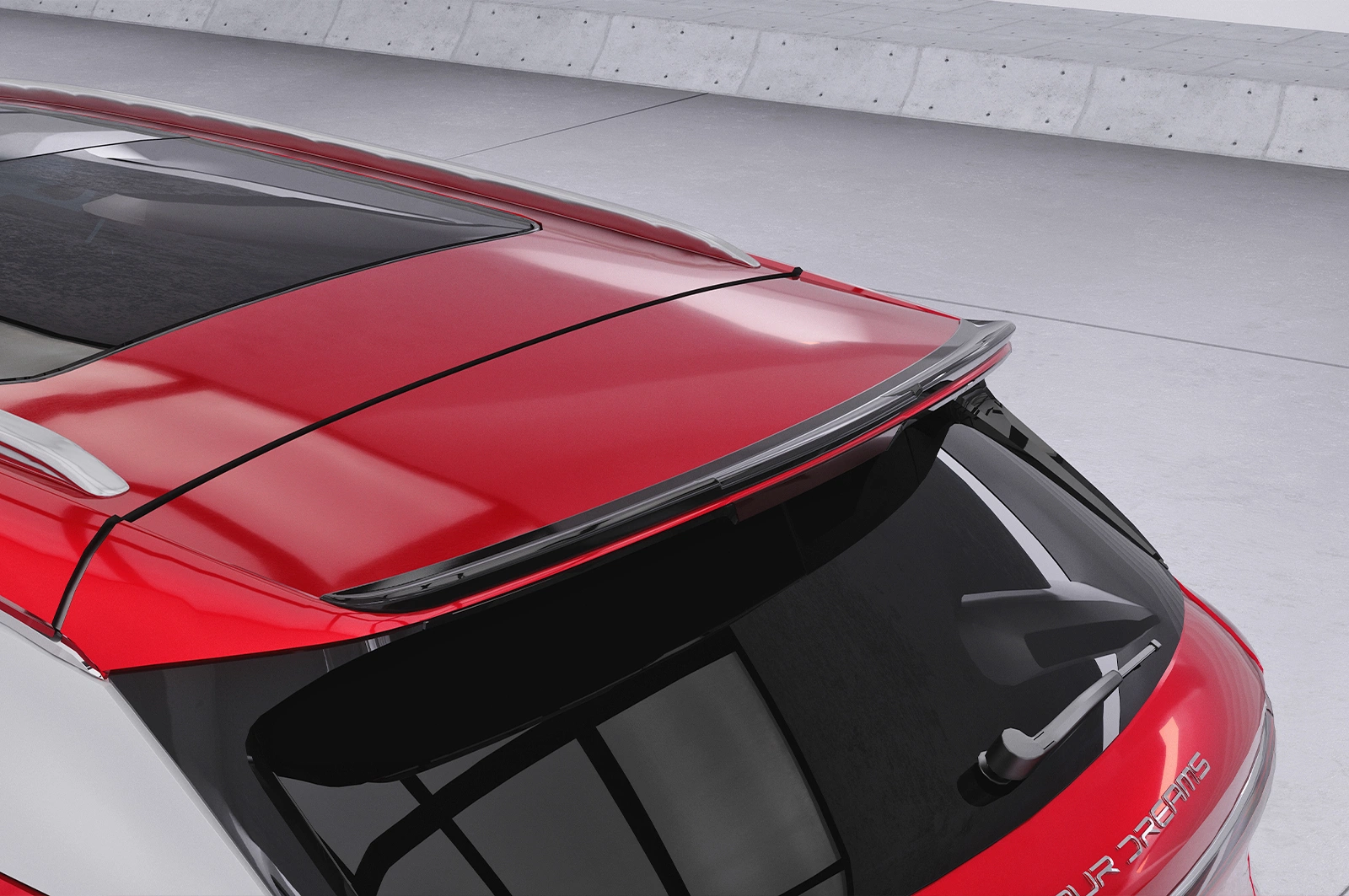 Achterspoiler BYD Atto 3 Glans Zwart (2022 - heden)
