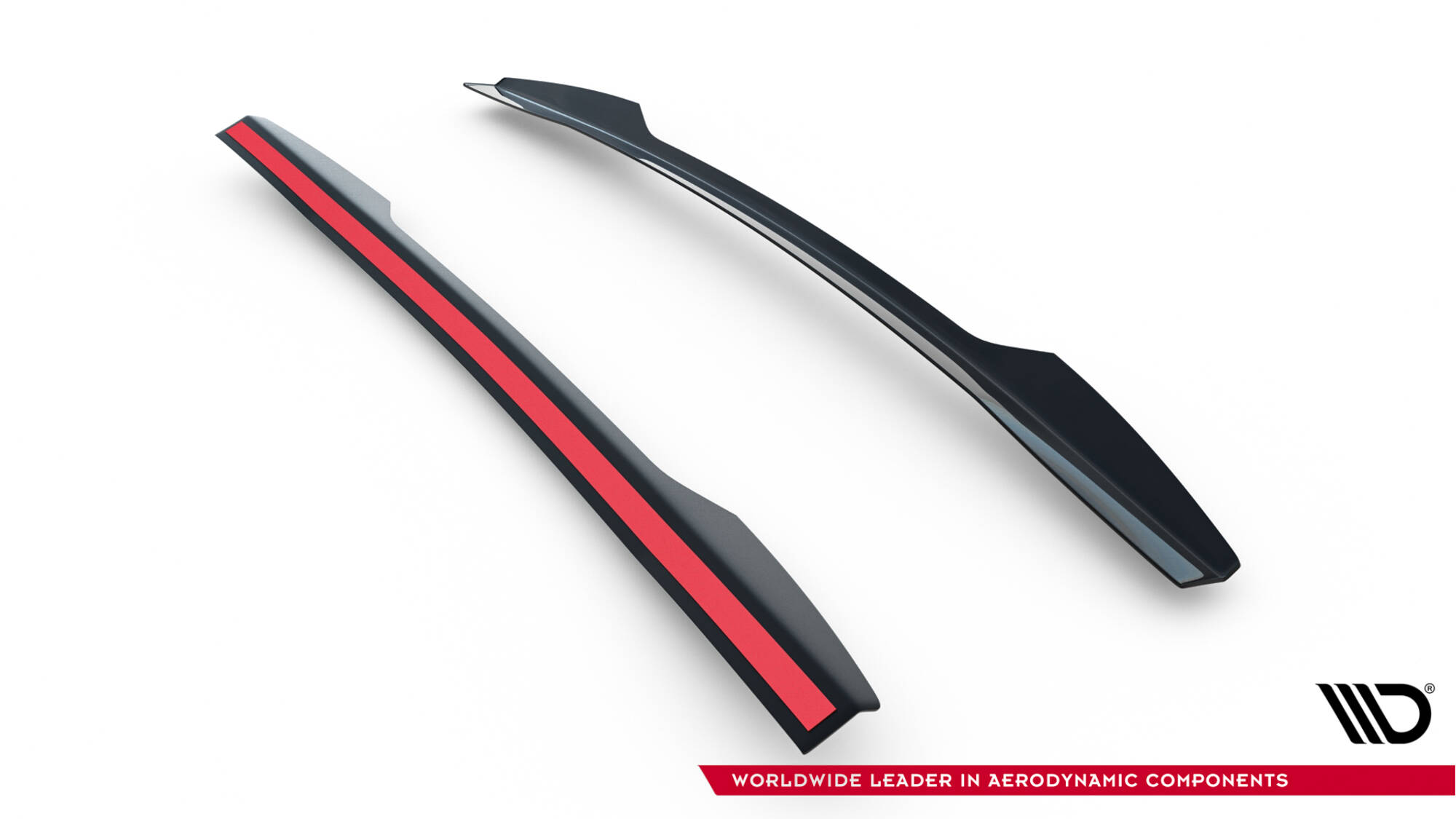 Spoiler Cap Subaru Impreza WRX STI MK3 Facelift Maxton Glanzend zwart