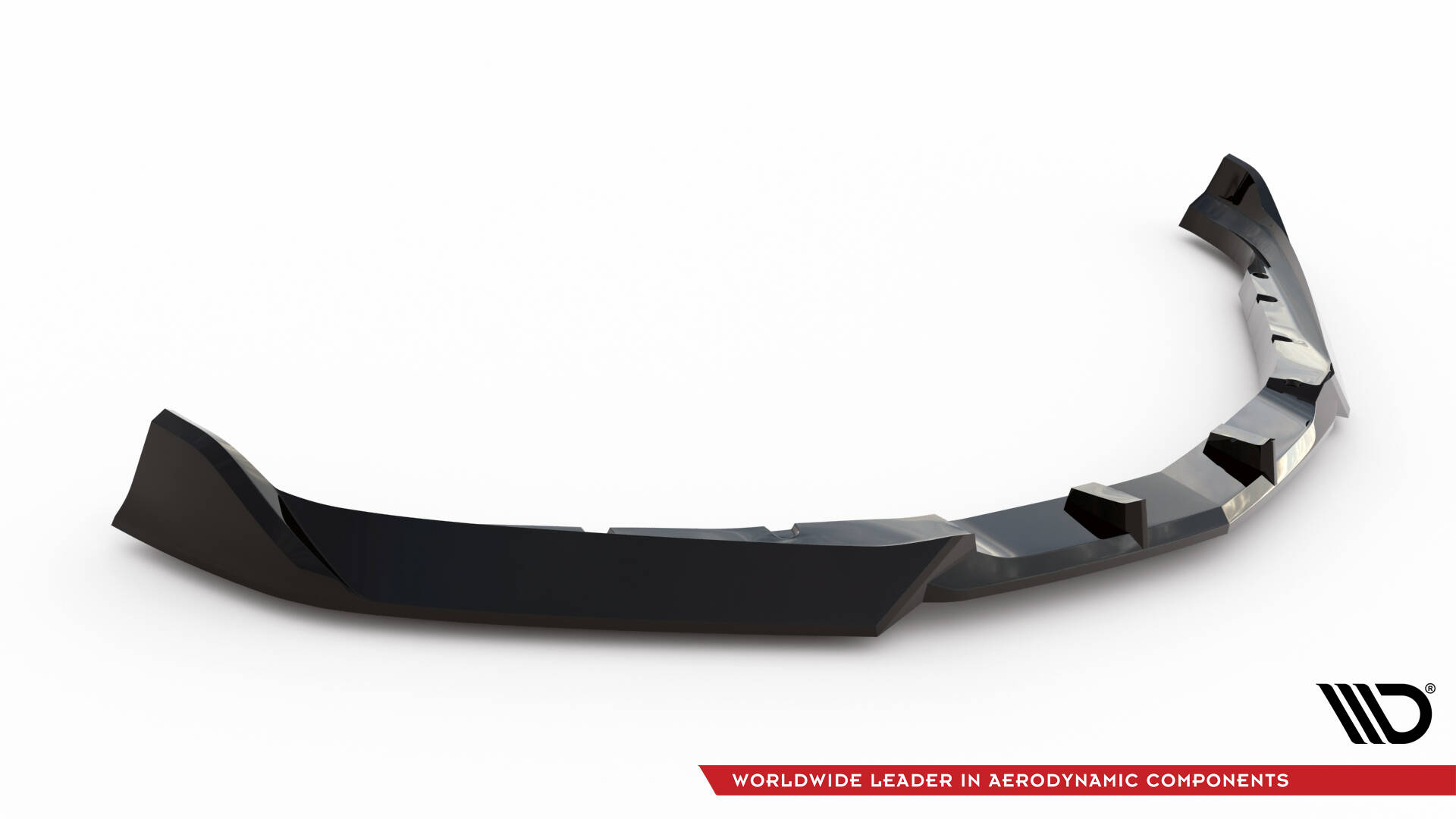 Voorspoiler V.2 Chevrolet Camaro SS MK6 Facelift Maxton Glanzend zwart