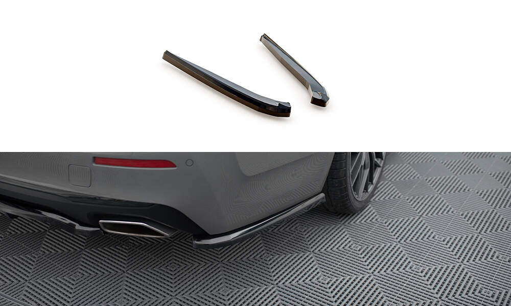 Zijdiffuser BMW 5 Serie FL Maxton Glans Zwart