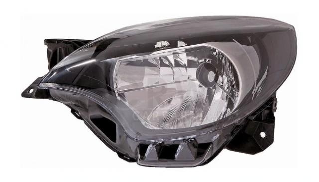 koplamp, Valeo, H4, elektr verstelb, links Renault Twingo, 2012