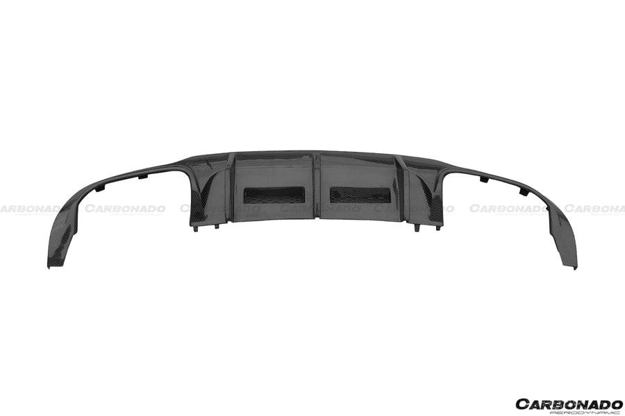 Mercedes Benz W204 C63 AMG RZ Style Carbon Fiber Diffuser 2012-2014