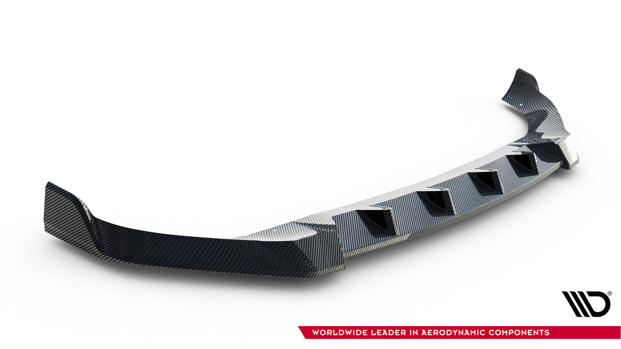 Carbon Fiber Voorspoiler BMW X7 M-Pack G07 Facelift Maxton Glanzend zwart