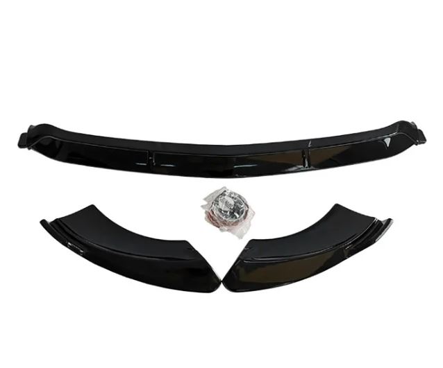 Voorspoiler Mercedes E-Klasse W213/C238 FL 2021-..Glans Zwart