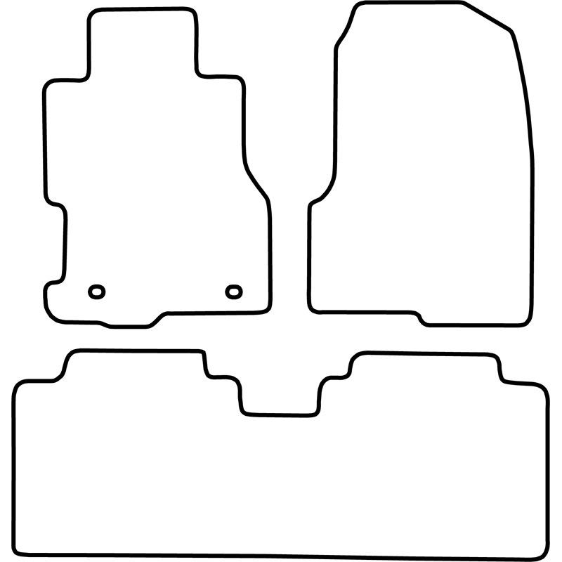 Automatten Honda Civic 5drs 04-