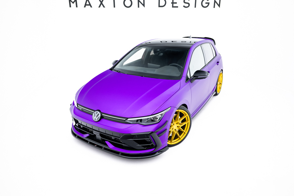 Voorspoiler V.2 Volkswagen Golf R Mk8 Facelift Maxton