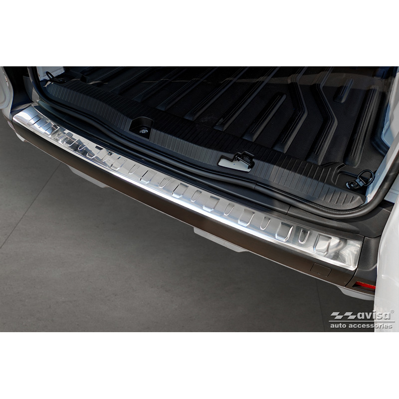 RVS Achterbumperprotector  Renault Kangoo III Furgon & Nissan Townstar 2021- 'Ribs'