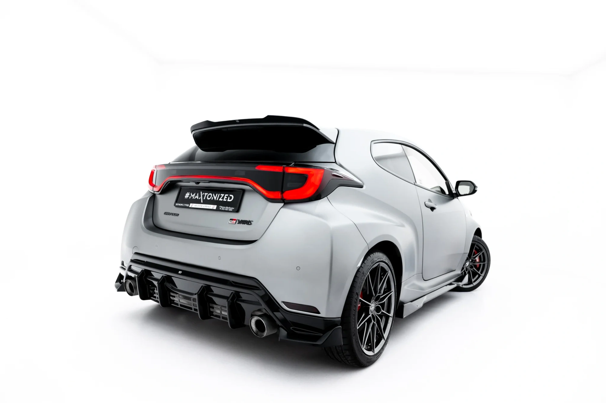 Diffuser V.4 Toyota GR Yaris Mk4 Facelift – Maxton Rear Side Splitters