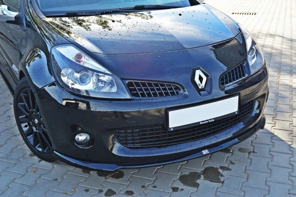 Voorspoiler Renault CLIO RS MK3 Glans zwart