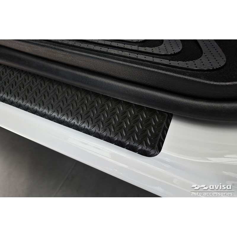 Aluminium Instaplijsten 'Riffled Plate'  Mercedes Vito III / V-Klasse (W447) 2014- - 2-delig - Zwart