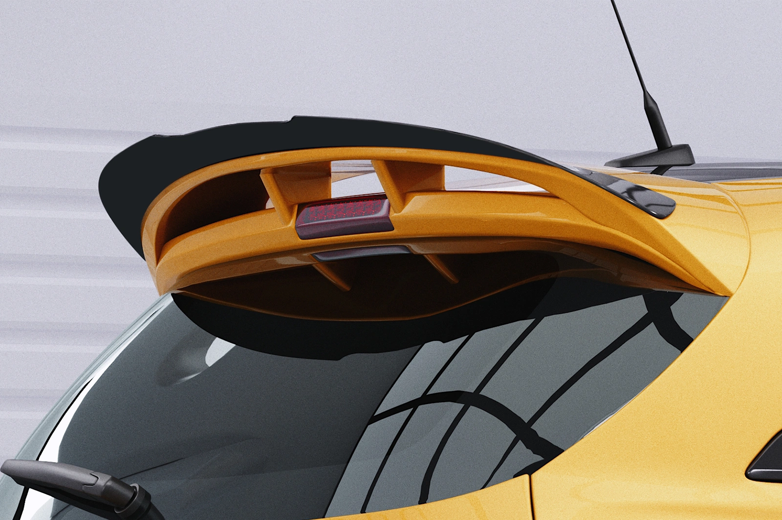 Achterspoiler Opel Corsa E OPC glans zwart 03/2015–05/2018 van CSR Automotive