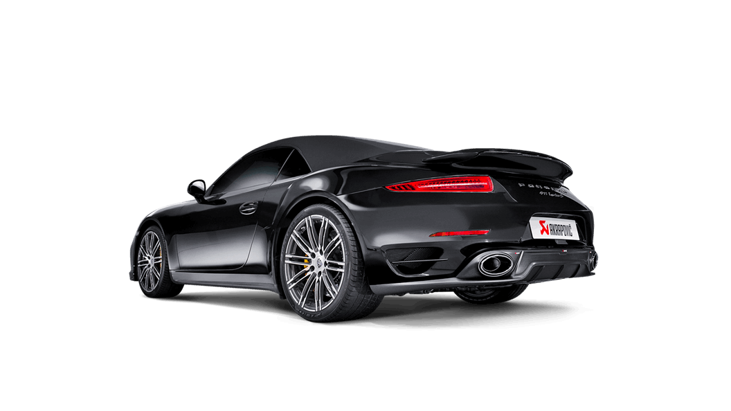 Akrapovic Porsche 911 Turbo/Turbo S (991) “Slip On” Titanium Exhaust System
