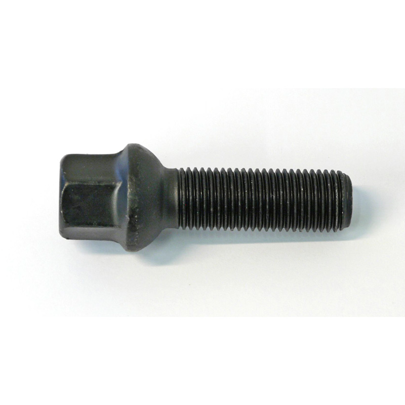 H&R Wheel bolt Round-Head R13 M14x1.5 - Length 40mm   - Black VAG