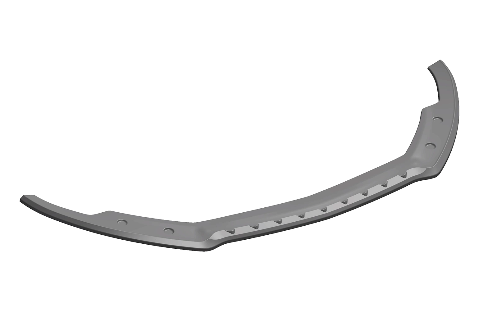Voorspoiler Ford Mustang VI glans zwart – 2014–08/2017