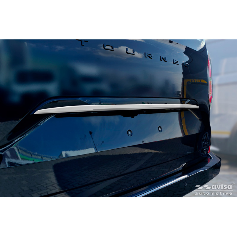 Avisa Geborsteld RVS Kofferbak Sierlijst  Ford Tourneo Custom II (V710) 2023- (met achterklep)