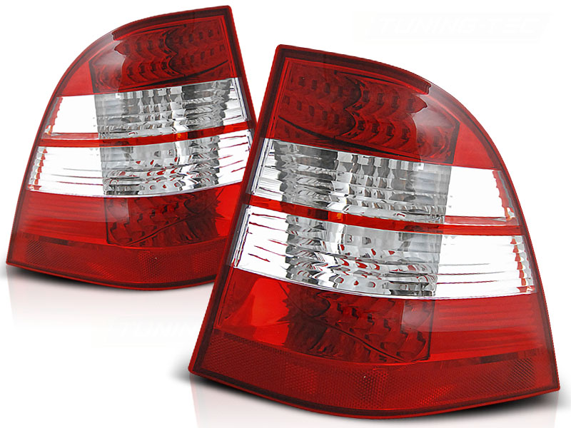 Luces traseras Mercedes M-Class 02-05 LED cromo