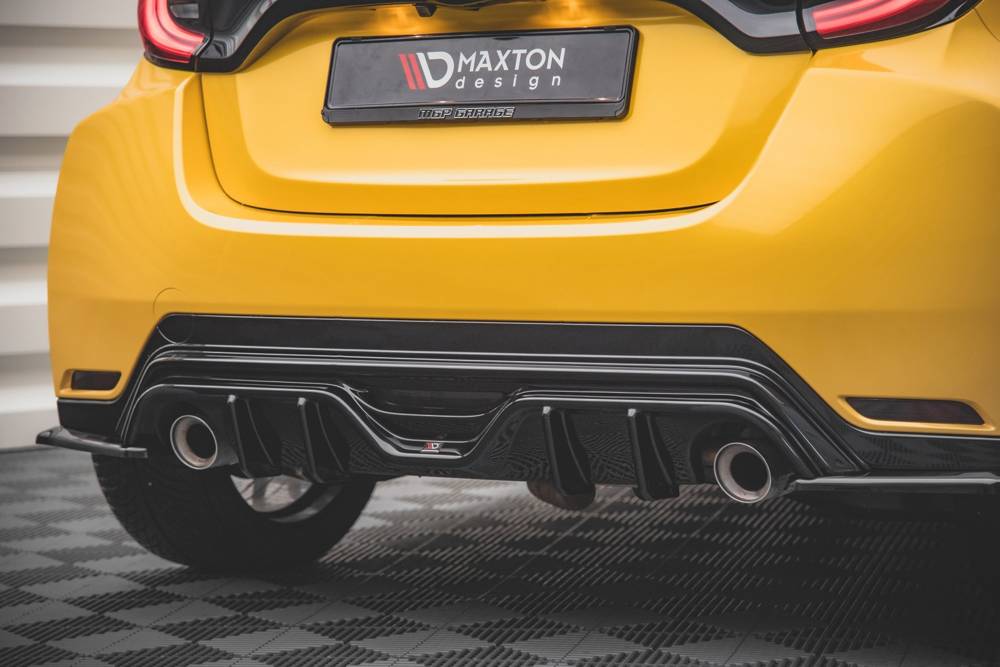 Diffuser Toyota GR Yaris MK4 Maxton Glans Zwart