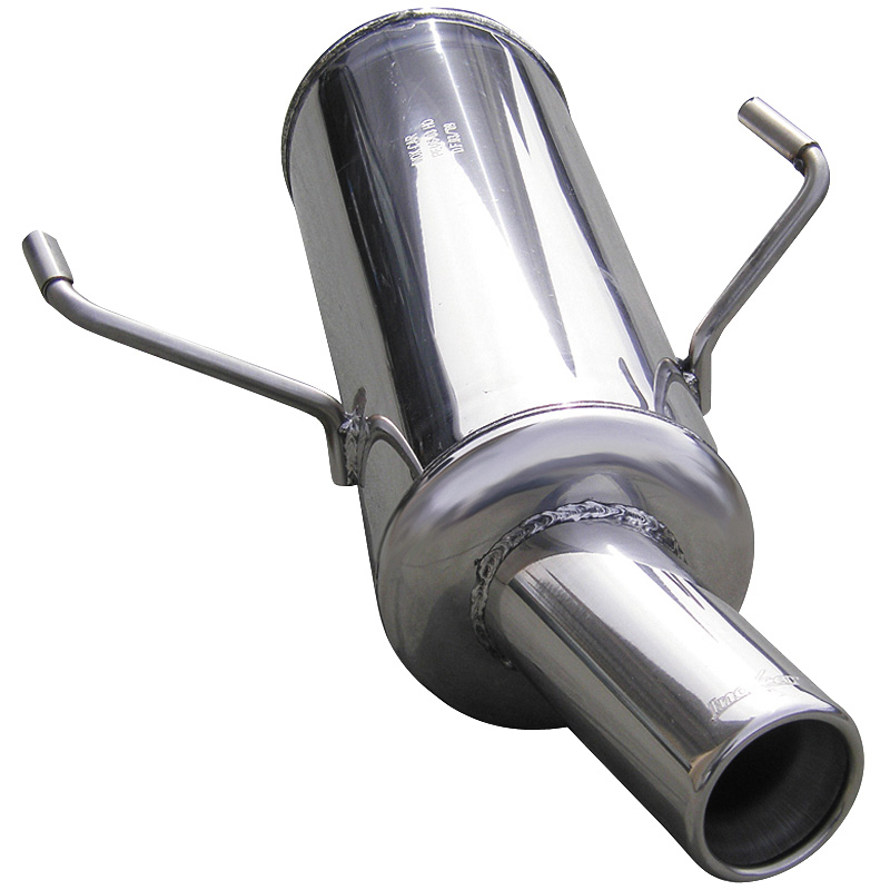 100% RVS Sportuitlaat  Peugeot 406 Coupe 2.0 (132pk) 1997- 80mm