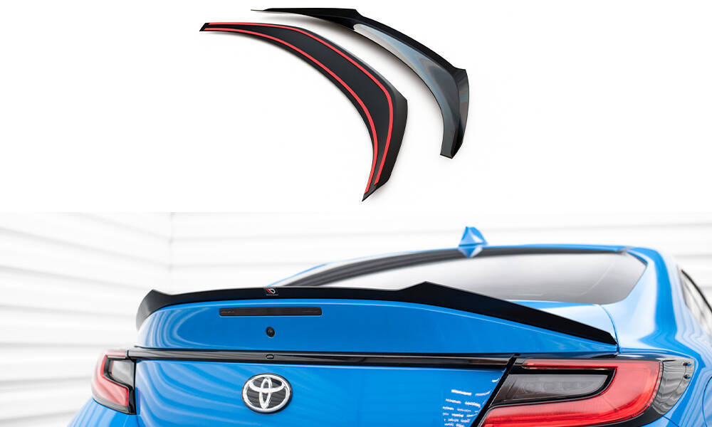 Spoiler Toyota GR86 Maxton Glans Zwart