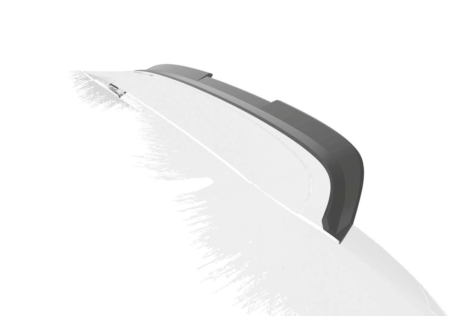 Achterspoiler Seat Tarraco glans zwart 2018–