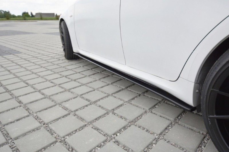 Zijskirts Diffusers Lexus IS Mk2 Glanzend Zwart